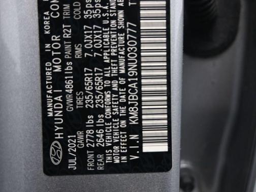 2022 Hyundai TUCSON Hybrid Blue