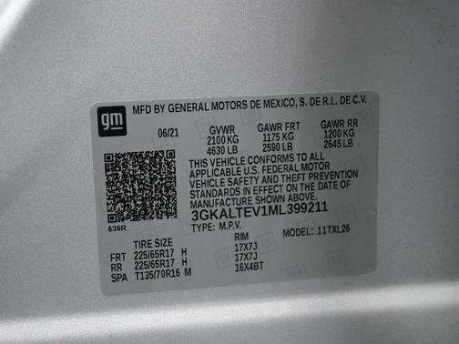 Quicksilver Metallic 2021 GMC Terrain SLE