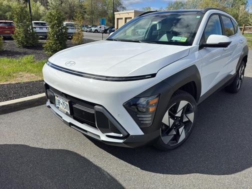 Atlas White 2024 Hyundai KONA Limited