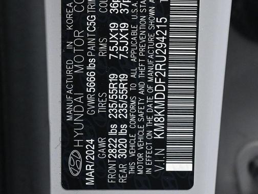 Cyber Gray 2024 Hyundai IONIQ 5 SE
