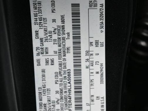 2020 Ford Ranger XLT