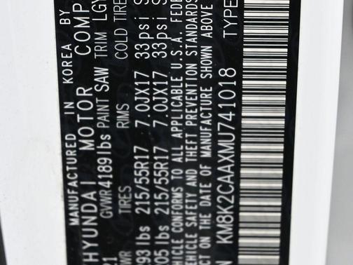 2021 Hyundai KONA SEL