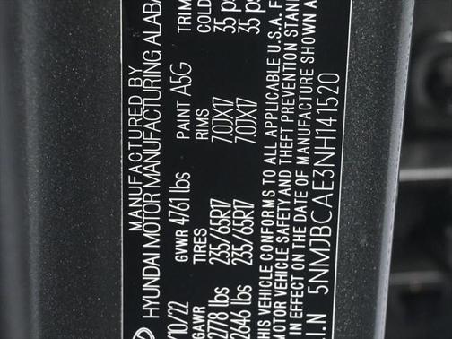 2022 Hyundai TUCSON SEL