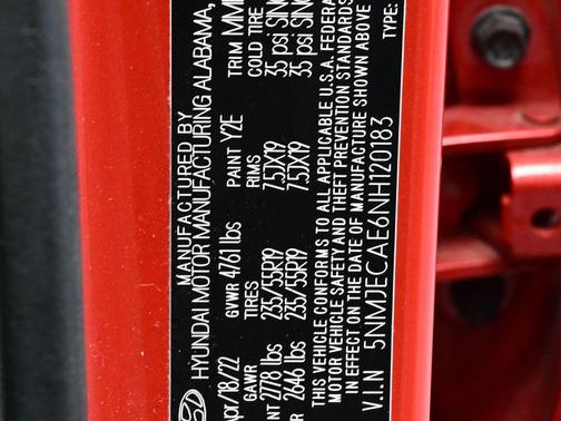 2022 Hyundai TUCSON Limited