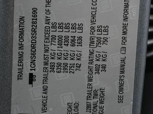 2025 Chevrolet Suburban 4WD Z71