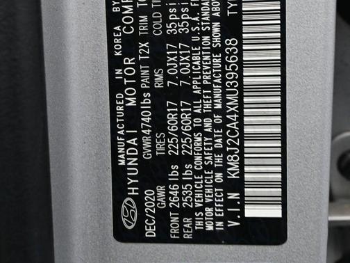2021 Hyundai TUCSON SE