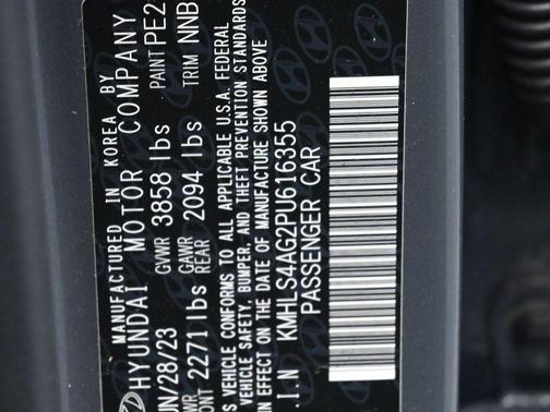 Ecotronic Gray 2023 Hyundai ELANTRA SEL