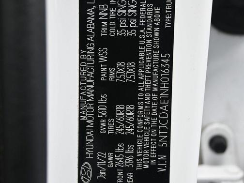 2022 Hyundai SANTA CRUZ SEL