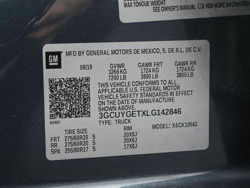 2020 Chevrolet Silverado 1500 LTZ