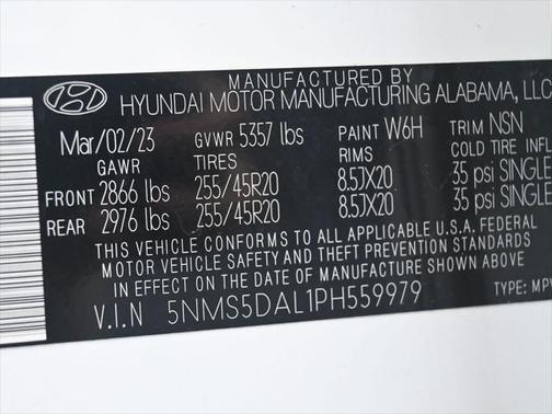 2023 Hyundai SANTA FE Calligraphy