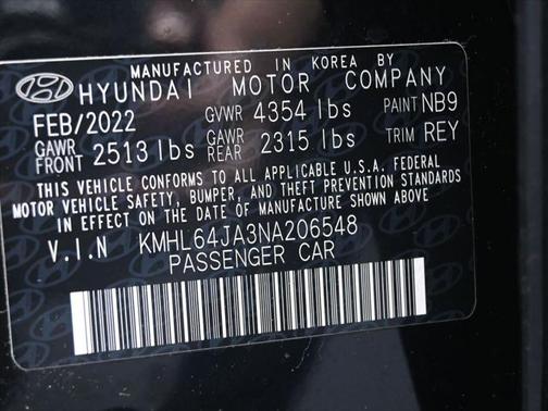2022 Hyundai SONATA SEL