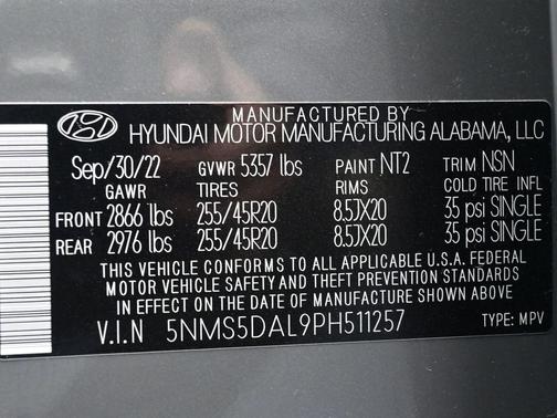 2023 Hyundai SANTA FE Calligraphy