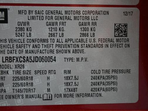 2018 Buick Envision Preferred