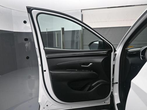 Quartz White 2022 Hyundai TUCSON Hybrid Blue
