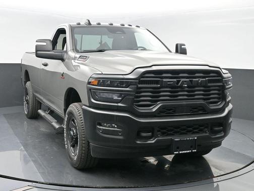 Ceramic Gray Clearcoat 2026 RAM 3500 Tradesman Regular Cab 4x4 8' Box