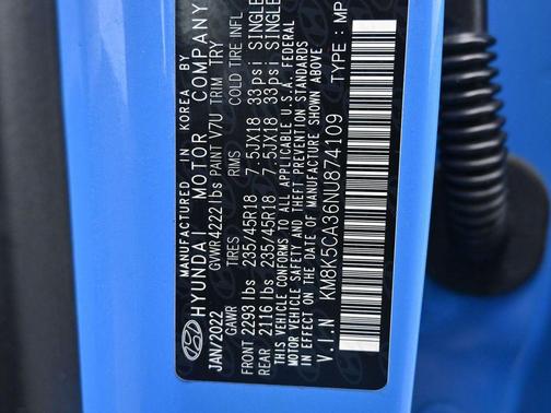 2022 Hyundai KONA Limited