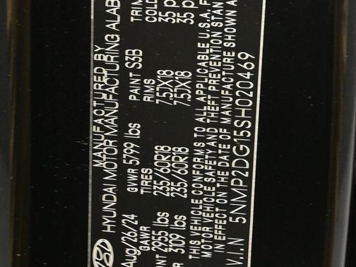 2025 Hyundai SANTA FE SEL 2.4