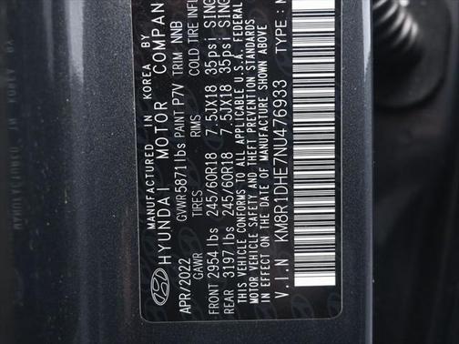 2022 Hyundai PALISADE SE