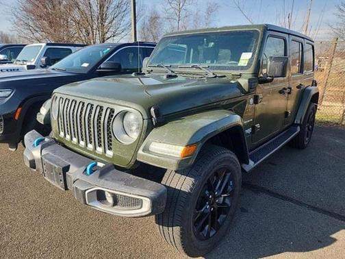 Sarge Green Clearcoat 2023 Jeep Wrangler 4xe Sahara