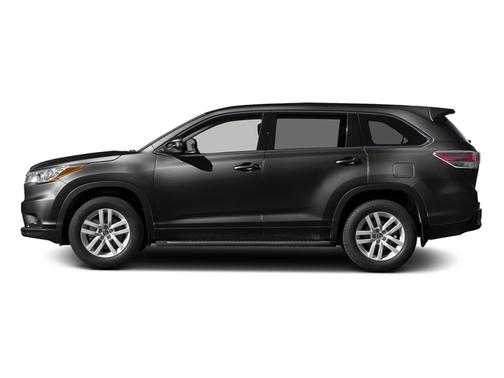 Midnight Black Metallic 2016 Toyota Highlander LE