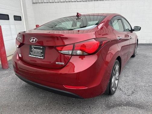 Venetian Red 2014 Hyundai ELANTRA Limited