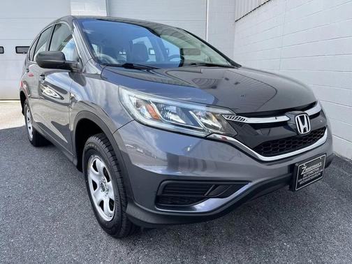 GRAY 2015 Honda CR-V LX