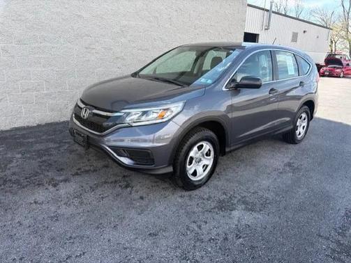 GRAY 2015 Honda CR-V LX