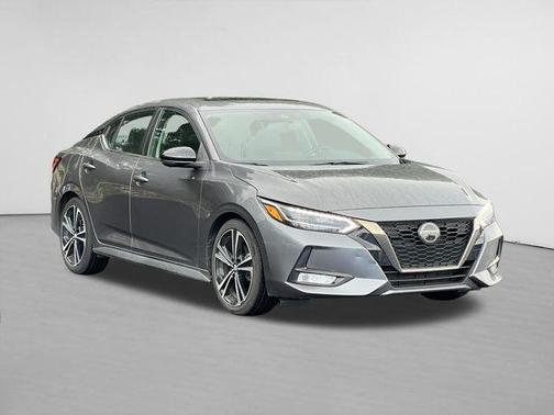 Gun Metallic 2021 Nissan Sentra SR