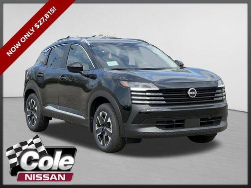 Super Black 2026 Nissan Kicks SV