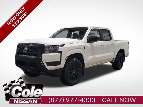 Glacier White 2026 Nissan Frontier SV