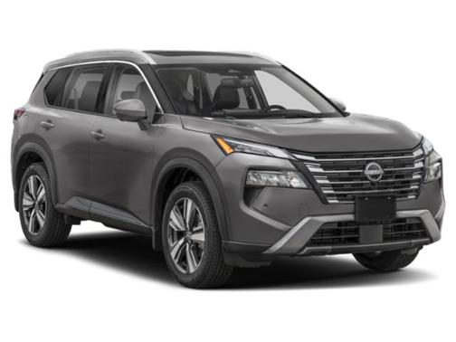Champagne Silver Metallic/Super Black 2025 Nissan Rogue SL