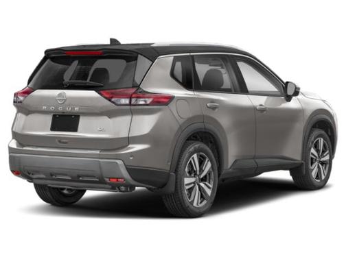 Champagne Silver Metallic/Super Black 2025 Nissan Rogue SL