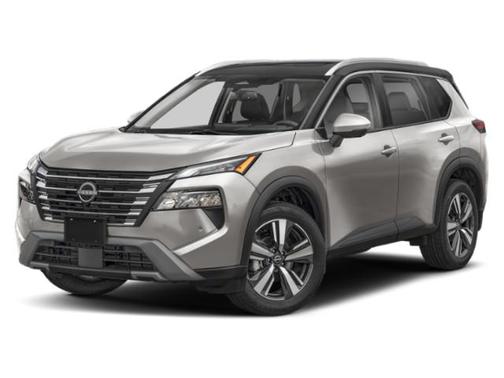 Champagne Silver Metallic/Super Black 2025 Nissan Rogue SL