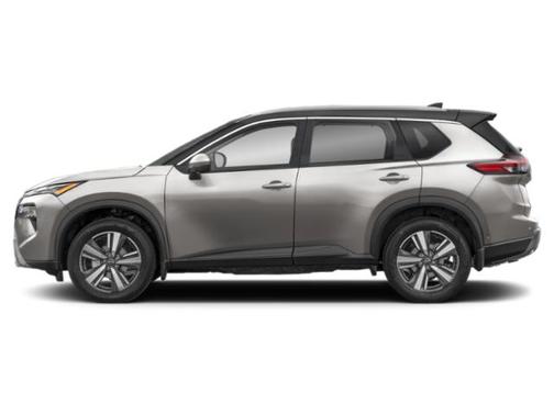 Champagne Silver Metallic/Super Black 2025 Nissan Rogue SL