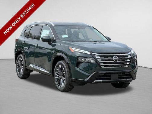 Obsidian Green 2026 Nissan Rogue Platinum