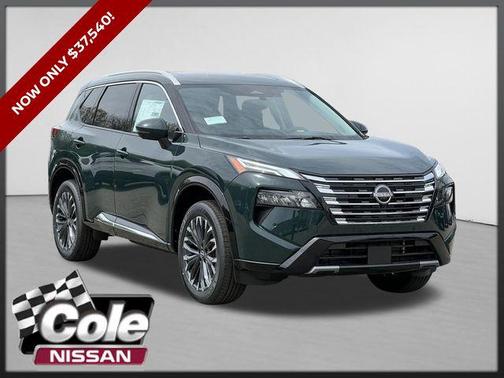 Obsidian Green 2026 Nissan Rogue Platinum