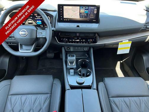 Super Black 2026 Nissan Rogue Platinum