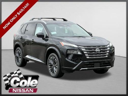 Super Black 2026 Nissan Rogue Platinum