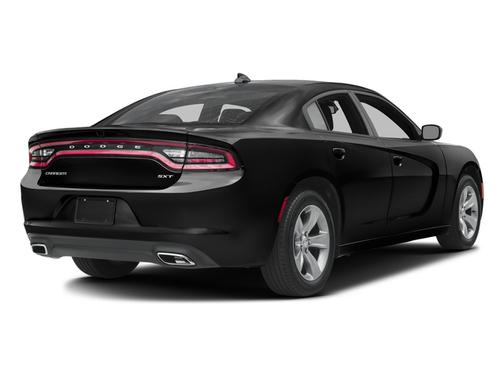 Pitch Black Clearcoat 2016 Dodge Charger SXT