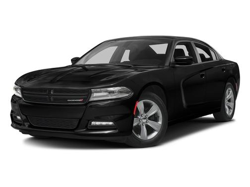 Pitch Black Clearcoat 2016 Dodge Charger SXT