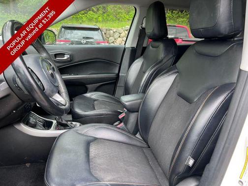 White Clearcoat 2018 Jeep Compass Latitude