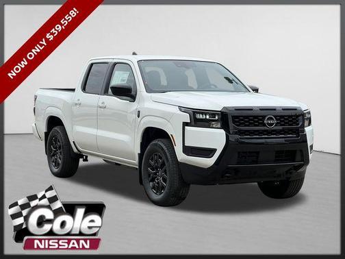 Glacier White 2026 Nissan Frontier SV