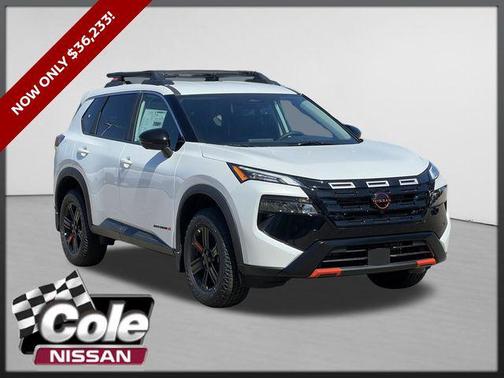 Everest White Pearl Tricoat 2026 Nissan Rogue Rock Creek