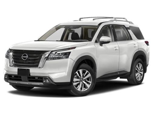 Pearl White Tricoat 2023 Nissan Pathfinder SL 4WD