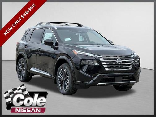 Super Black 2026 Nissan Rogue Platinum