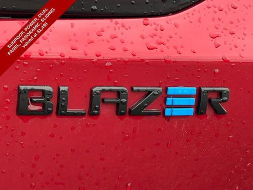 Radiant Red Tintcoat 2025 Chevrolet Blazer EV AWD RS