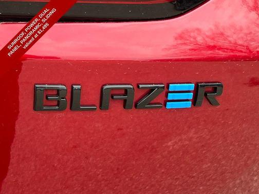 Radiant Red Tintcoat 2025 Chevrolet Blazer EV AWD RS