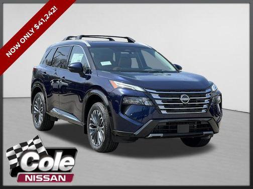 Deep Ocean Blue Pearl 2026 Nissan Rogue Platinum