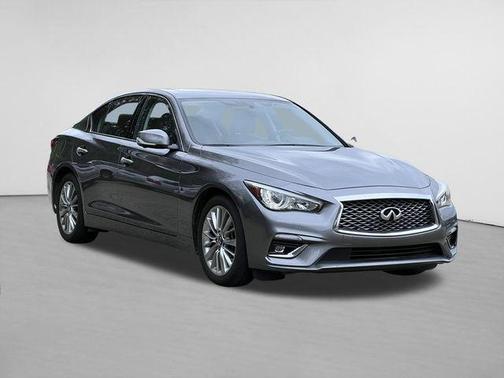 Slate Gray 2023 INFINITI Q50 3.0t LUXE