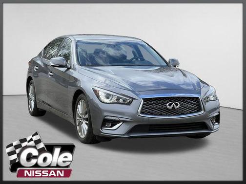 Slate Gray 2023 INFINITI Q50 3.0t LUXE